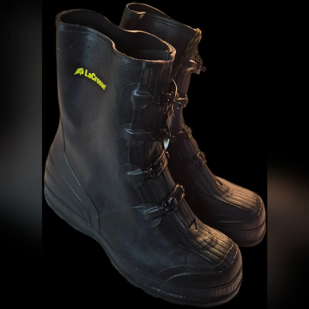 LaCrosse Men's Black Rain &‎ Snow Boots